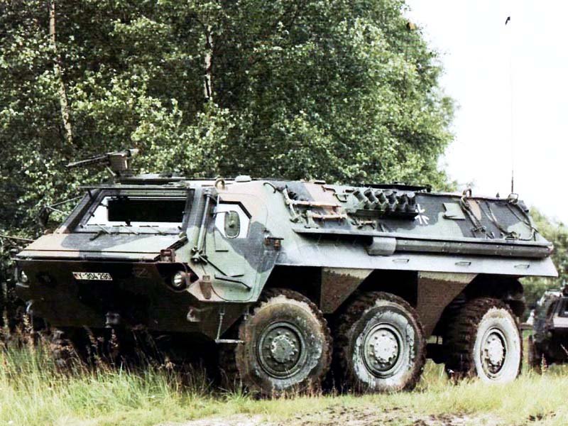TPz 1 FUCHS APC Weapons Parade TPz 1 FUCHS APC TPz 1 FUCHS APC Weapons Parade TPz 1 FUCHS APC